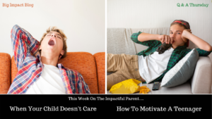 Motivating a Lazy Teenager