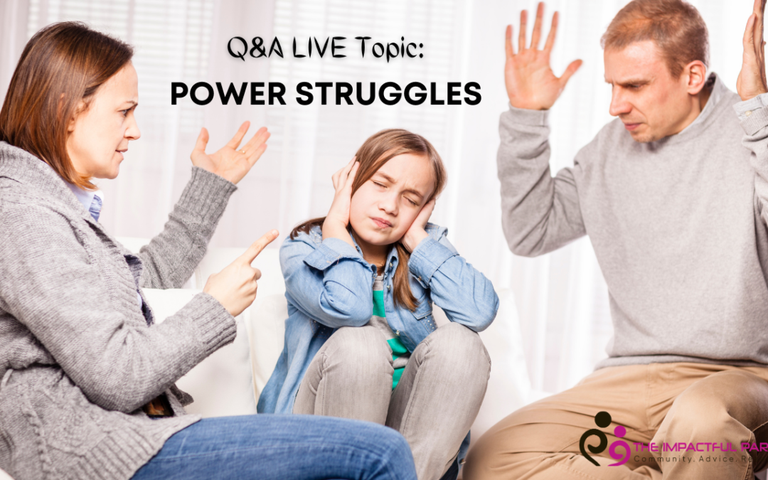 Stop Power Struggles With Your Adolescent