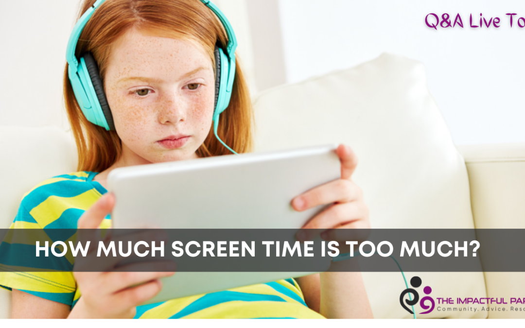 How Much Is Too Much Screen Time?