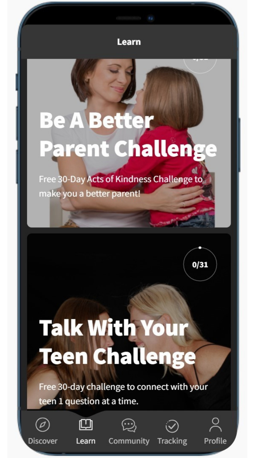 Beingtheparent.com, Modern Parenting App