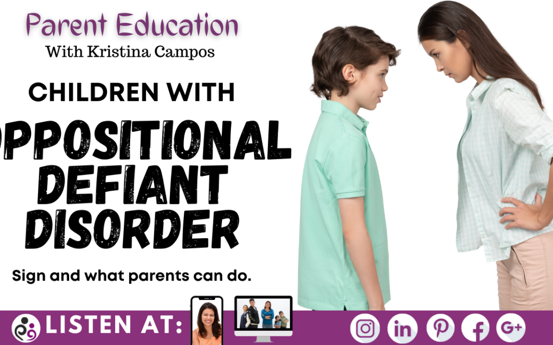 Oppositional Defiant Disorder: Signs and Help