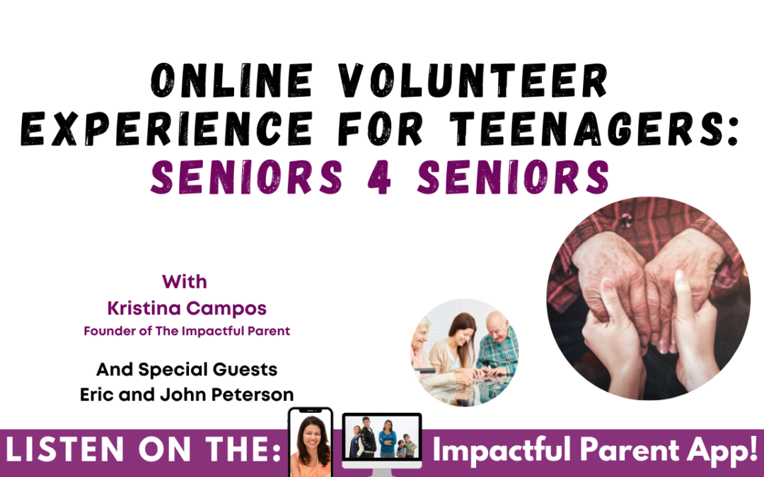 Online Volunteer Experience For Teenagers