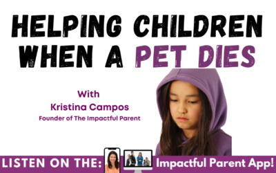 Helping Children When A Pet Dies