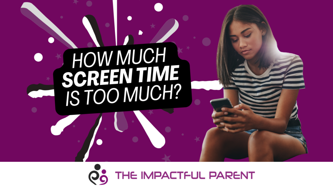 How much is too much screen time?